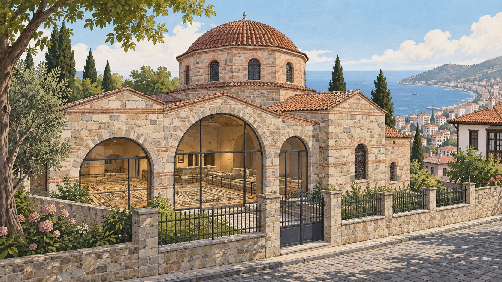 Illustration of 100th Anniversary Atatürk Culture Park, Gaziantep