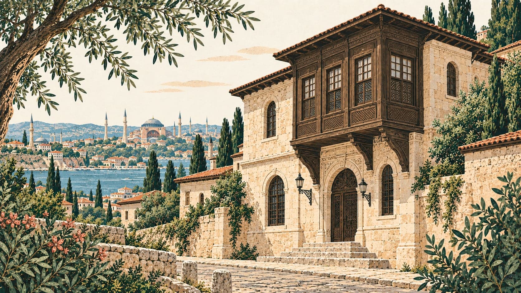 Illustration of 500. Yıl Vakfı Türk Musevileri Müzesi, İstanbul