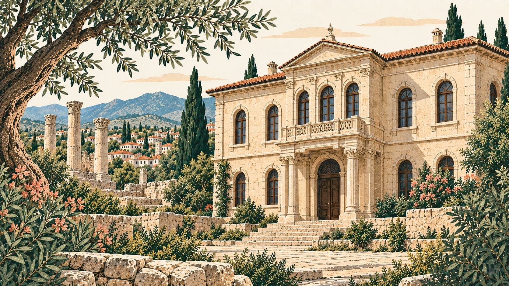 Illustration of Adnan Menderes Demokrasi Müzesi, Aydın