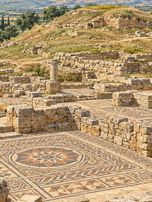 Illustration of Aidesim Archaeological Site, Kilis
