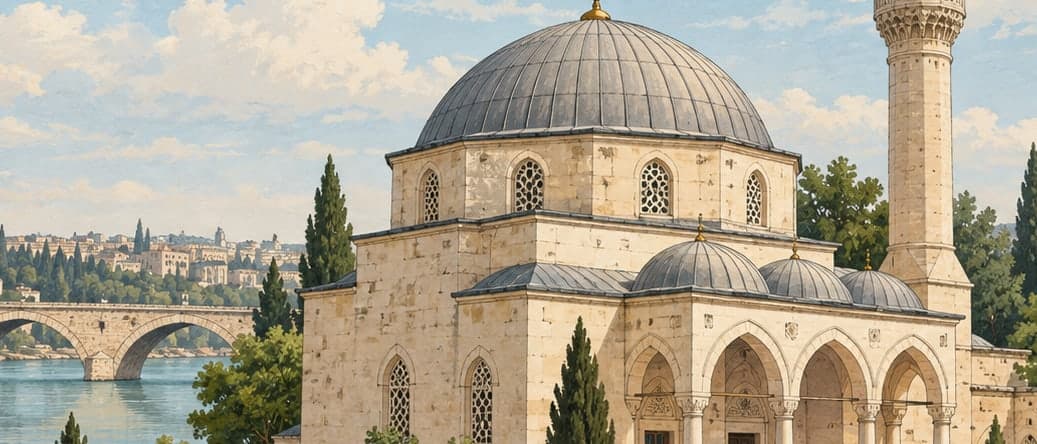 Illustration of Akça Masjid, Adana