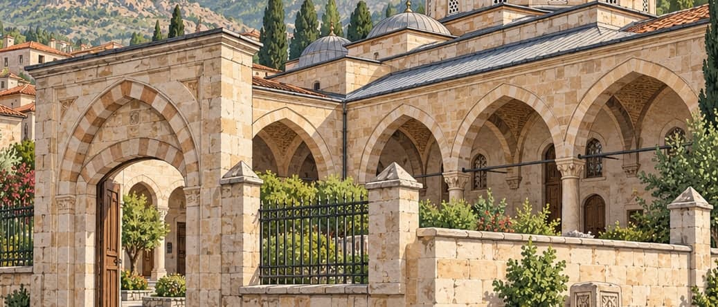Illustration of Akşehir Stone Works Museum, Konya