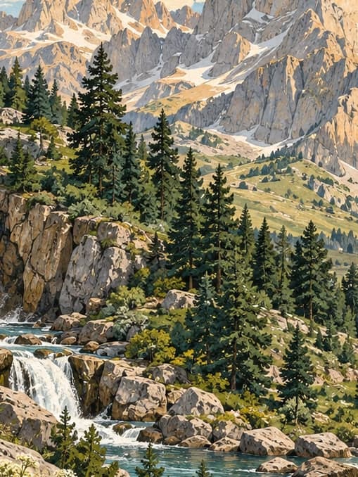 Illustration of Aladağlar National Park, Niğde