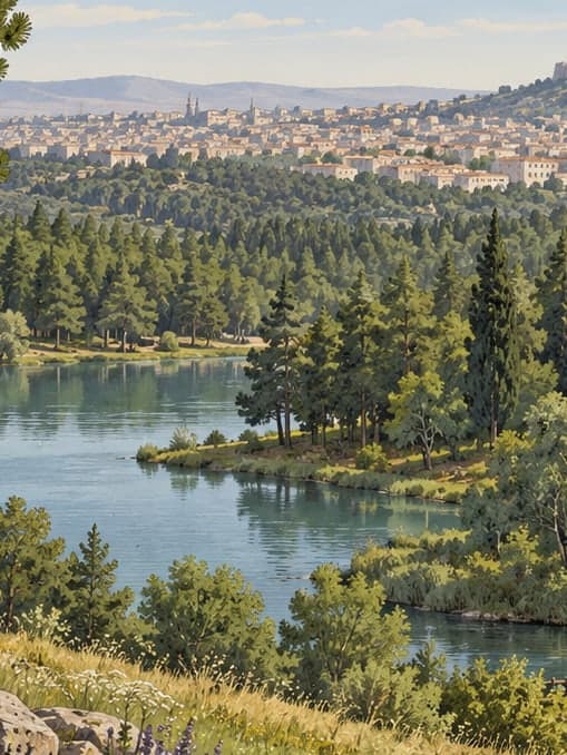 Illustration of Alleben-Yamaçtepe Nature Park, Gaziantep