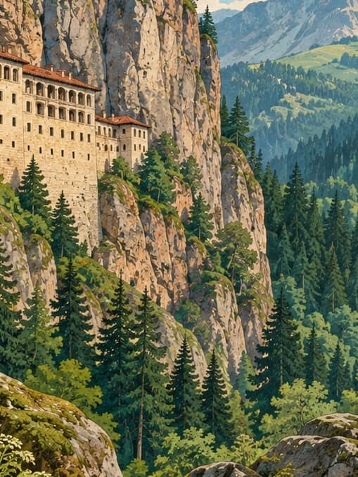 Illustration of Altındere National Park, Trabzon