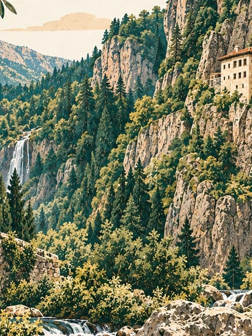 Illustration of Altındere Vadisi Milli Parkı, Trabzon