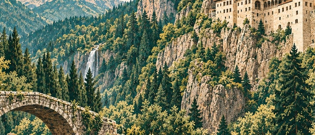 Illustration of Altındere Vadisi Milli Parkı, Trabzon