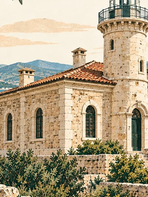 Illustration of Altınova Dilburnu Deniz Feneri Müzesi, Yalova