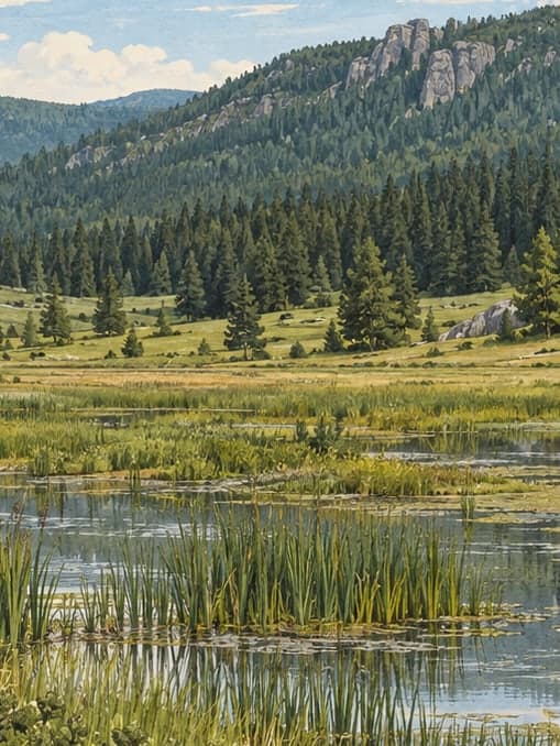 Illustration of Aluçdağı Nature Park, Ankara