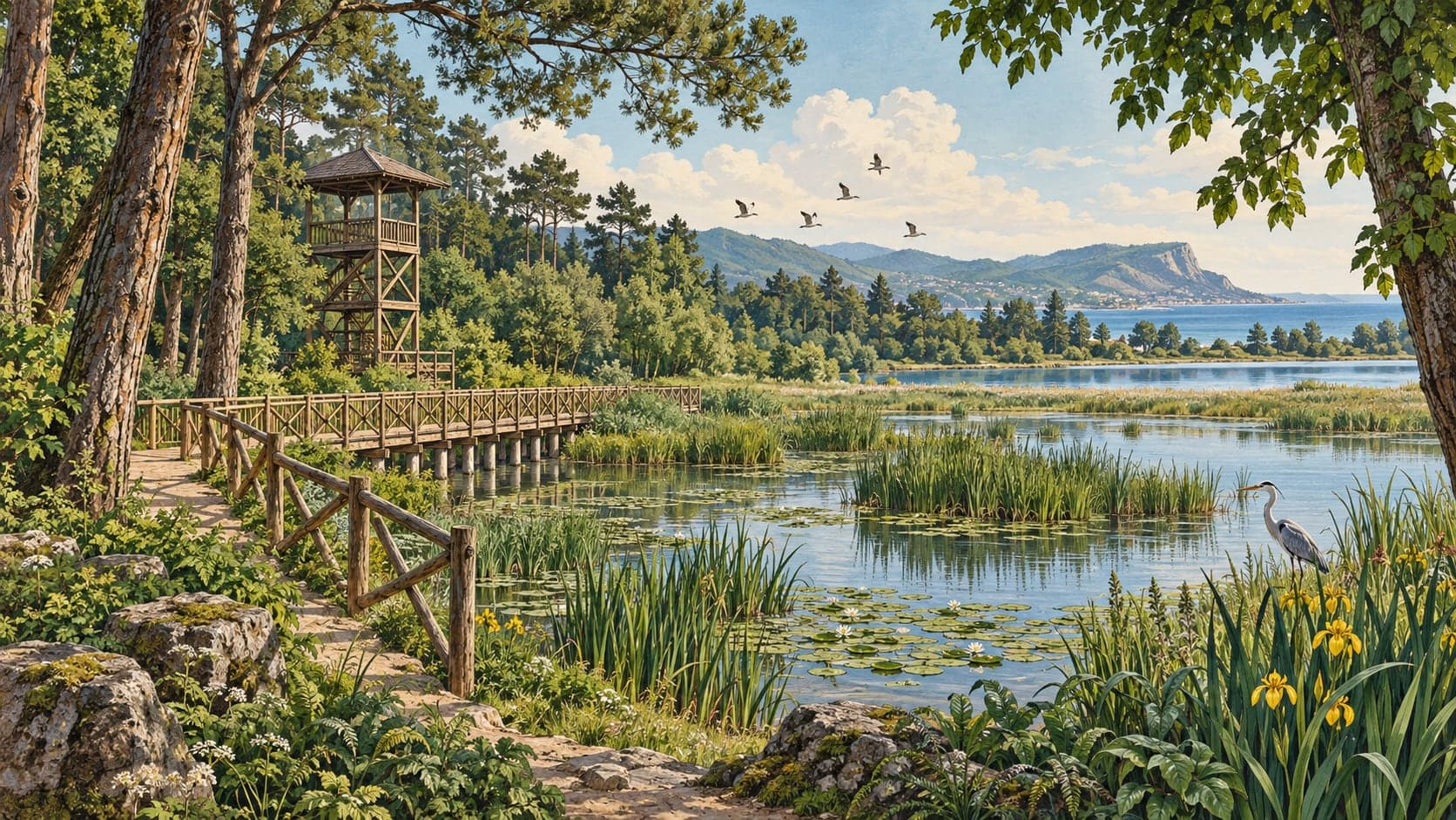 Illustration of Amazon Nature Park, Samsun