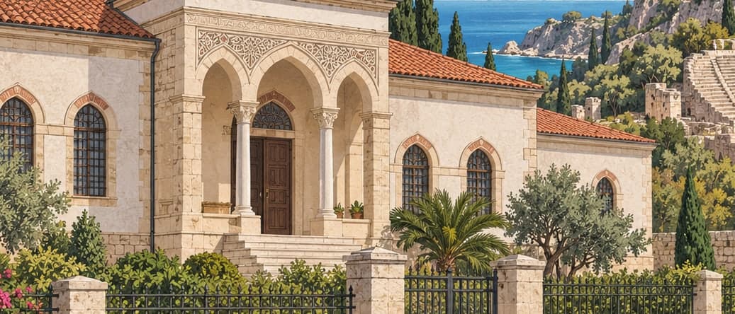 Illustration of Antalya Ethnography Museum, Antalya