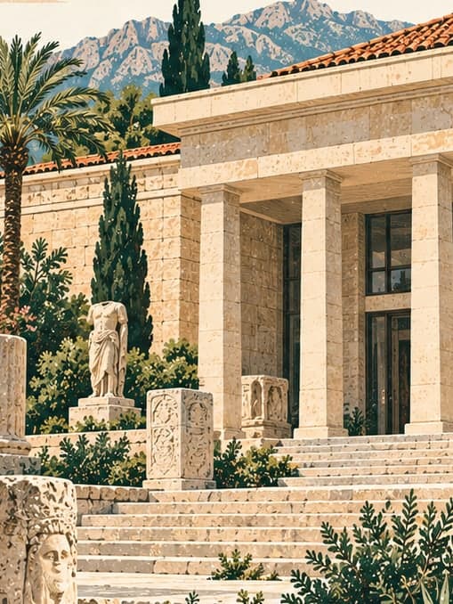 Illustration of Antalya Müzesi, Antalya