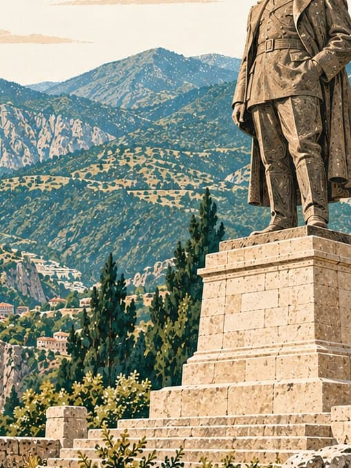 Illustration of Artvin Atatürk Heykeli, Artvin