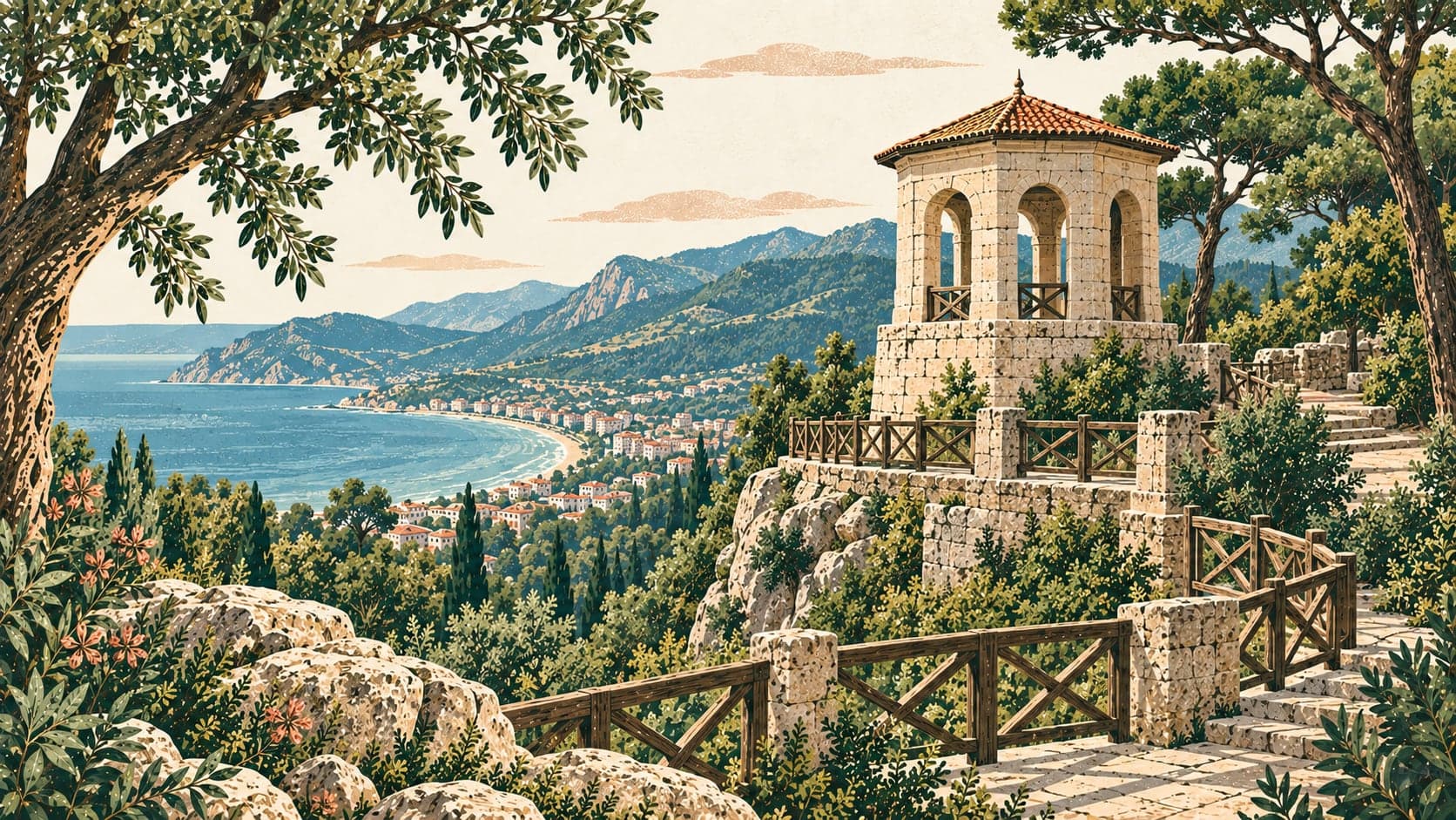Illustration of Asarkaya Kent Ormanı, Ordu
