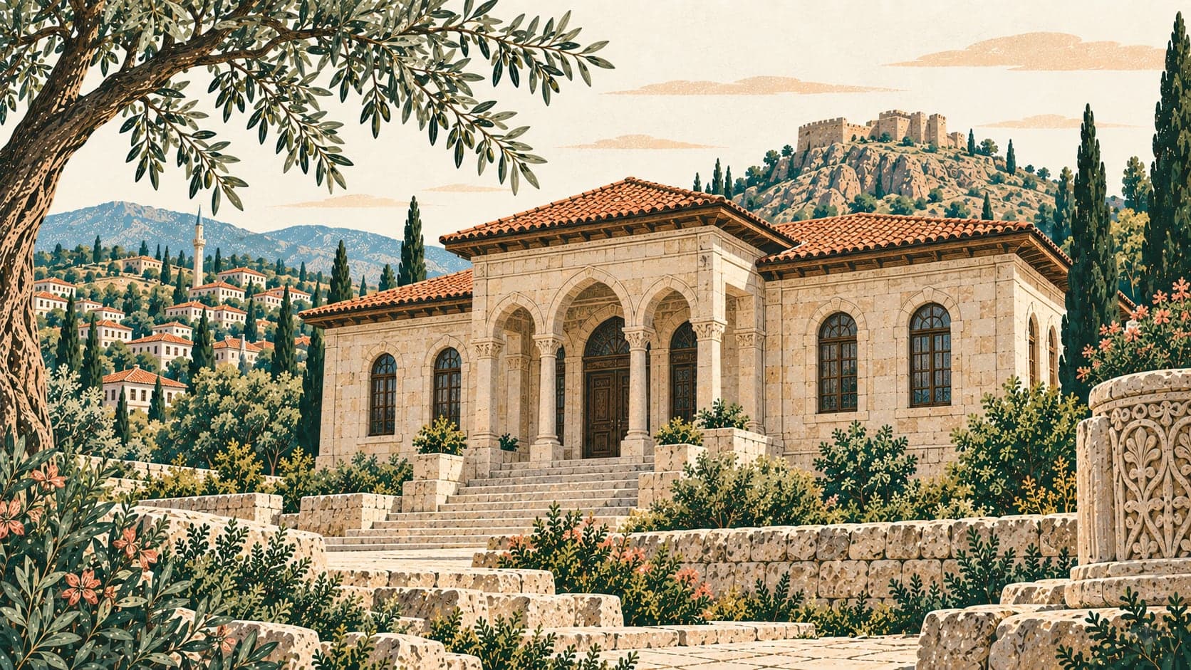 Illustration of Atatürk ve Etnografya Müzesi, Uşak