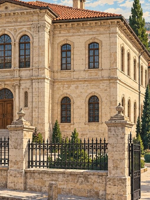 Illustration of Atatürk and Congress Museum, Sivas
