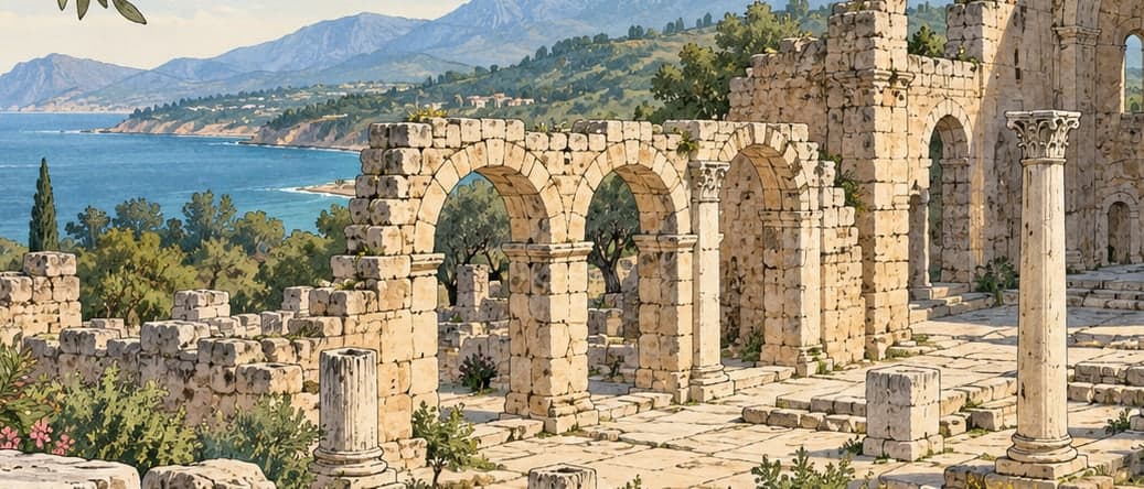Illustration of Ayas Ancient City, Adana