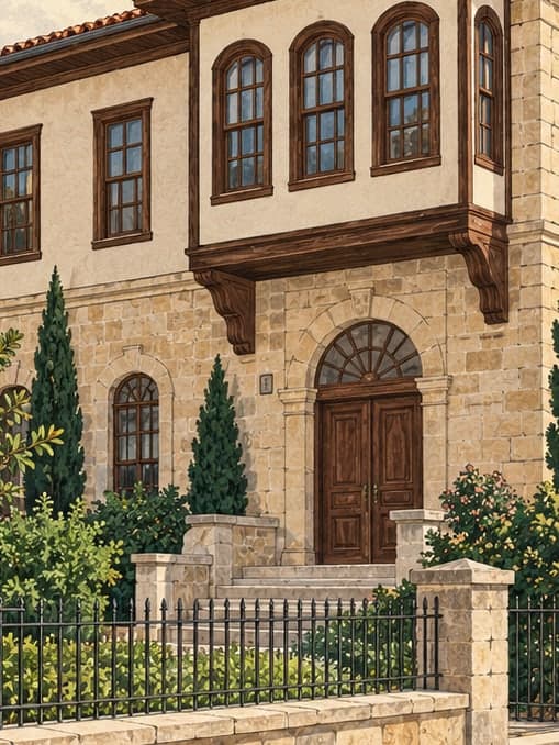 Illustration of Bafra Tobacco Museum, Samsun