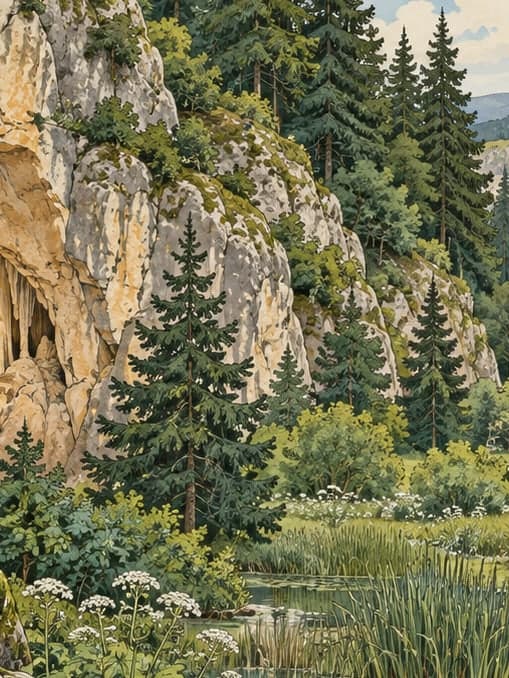 Illustration of Ballıca Cave Nature Park, Tokat