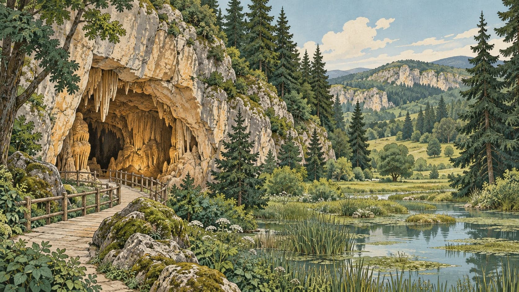 Illustration of Ballıca Cave Nature Park, Tokat