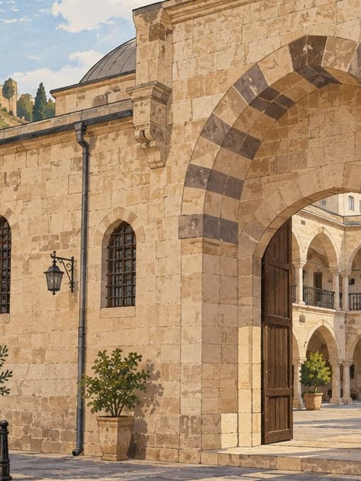 Illustration of Bayaz Caravanserai City Museum, Gaziantep