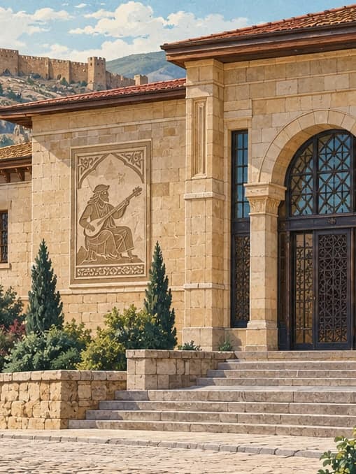 Illustration of Bayburt Dede Korkut City Museum, Bayburt