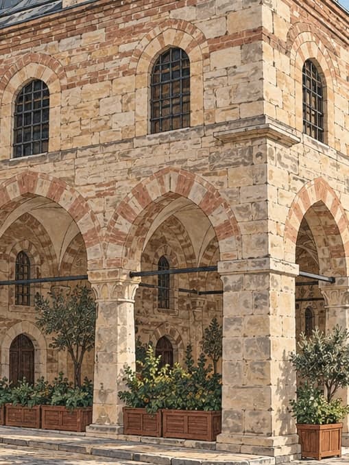 Illustration of Beta Yeni Han 1554 Coffee Museum, İstanbul