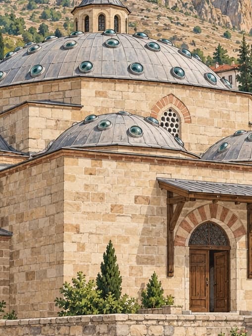 Illustration of Beypazarı Turkish Bath Museum, Ankara
