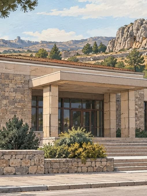 Illustration of Boğazköy Museum, Çorum