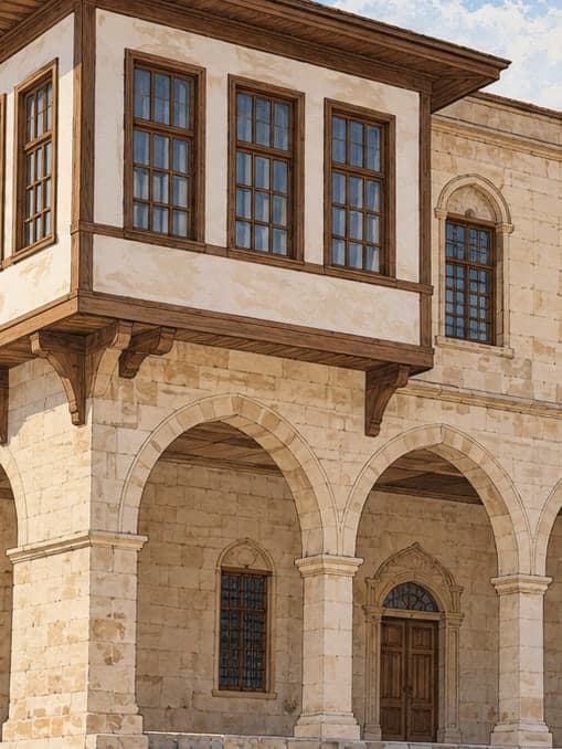 Illustration of Bor Bilginler Mansion, Niğde