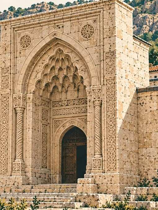 Illustration of Buğday Pazarı Medresesi, Çankırı