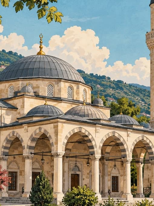 Illustration of Bulancak Şeyh Ali Ağa Mosque, Giresun