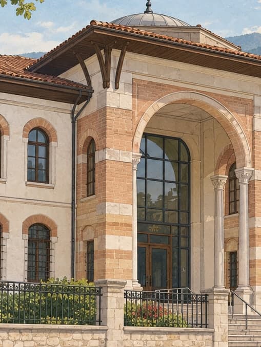 Illustration of Bursa City Museum, Bursa