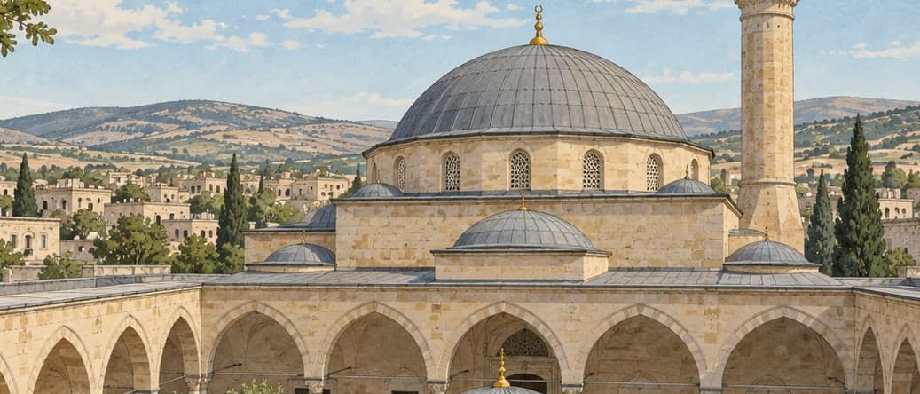 Illustration of Çalık Mosque, Kilis