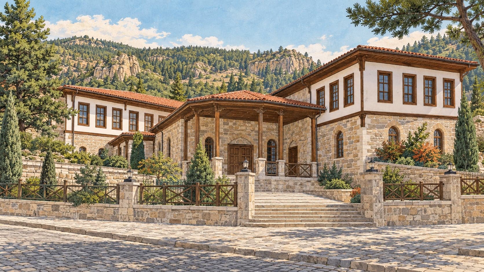 Illustration of Çamlıdere Municipality Museum Complex, Ankara