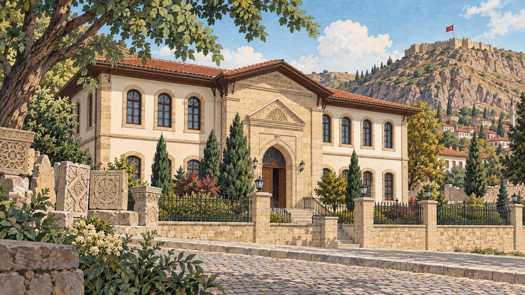 Illustration of Çankırı Museum, Çankırı