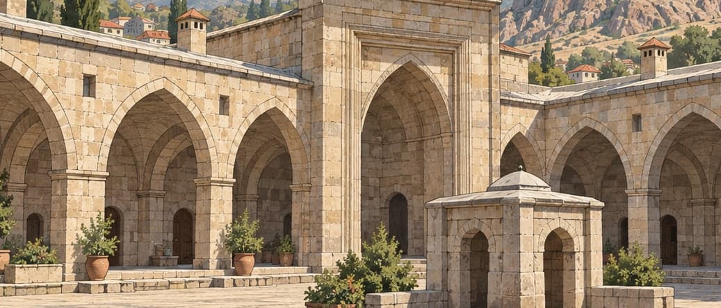 Illustration of Çay Caravanserai (taşhan), Afyonkarahisar
