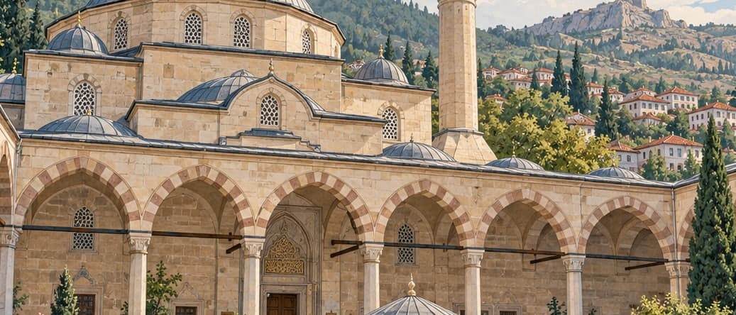 Illustration of Cevahir Ali Efendi Mosque, Yozgat