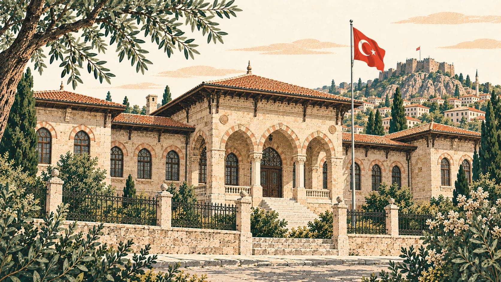 Illustration of Cumhuriyet Müzesi, Ankara