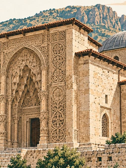 Illustration of Divriği Ulu Camii ve Darüşşifası, Sivas