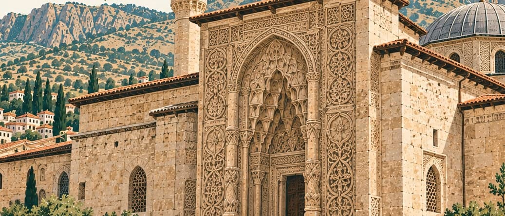 Illustration of Divriği Ulu Camii ve Darüşşifası, Sivas