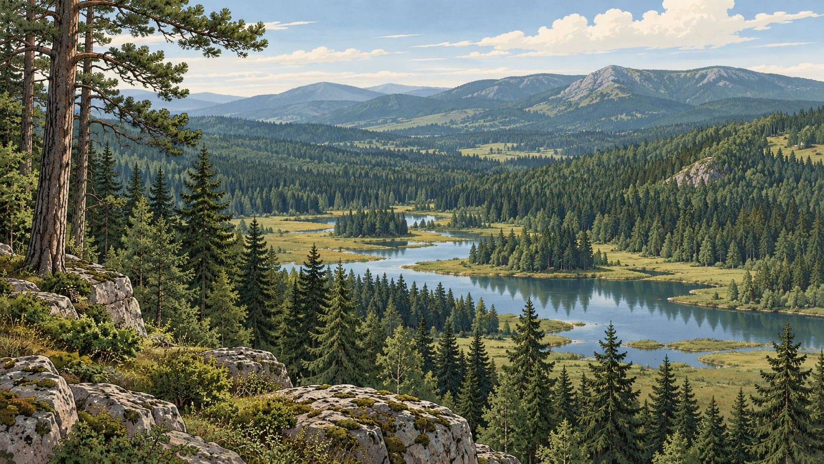 Illustration of Domaniç - Kaşalıç Nature Conservation Area, Kütahya