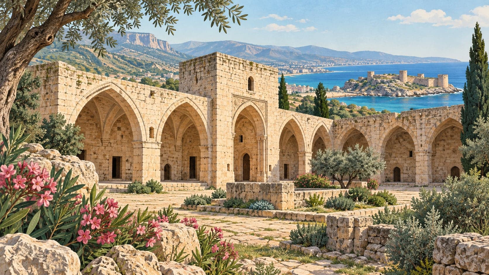 Illustration of Donuktaş, Mersin