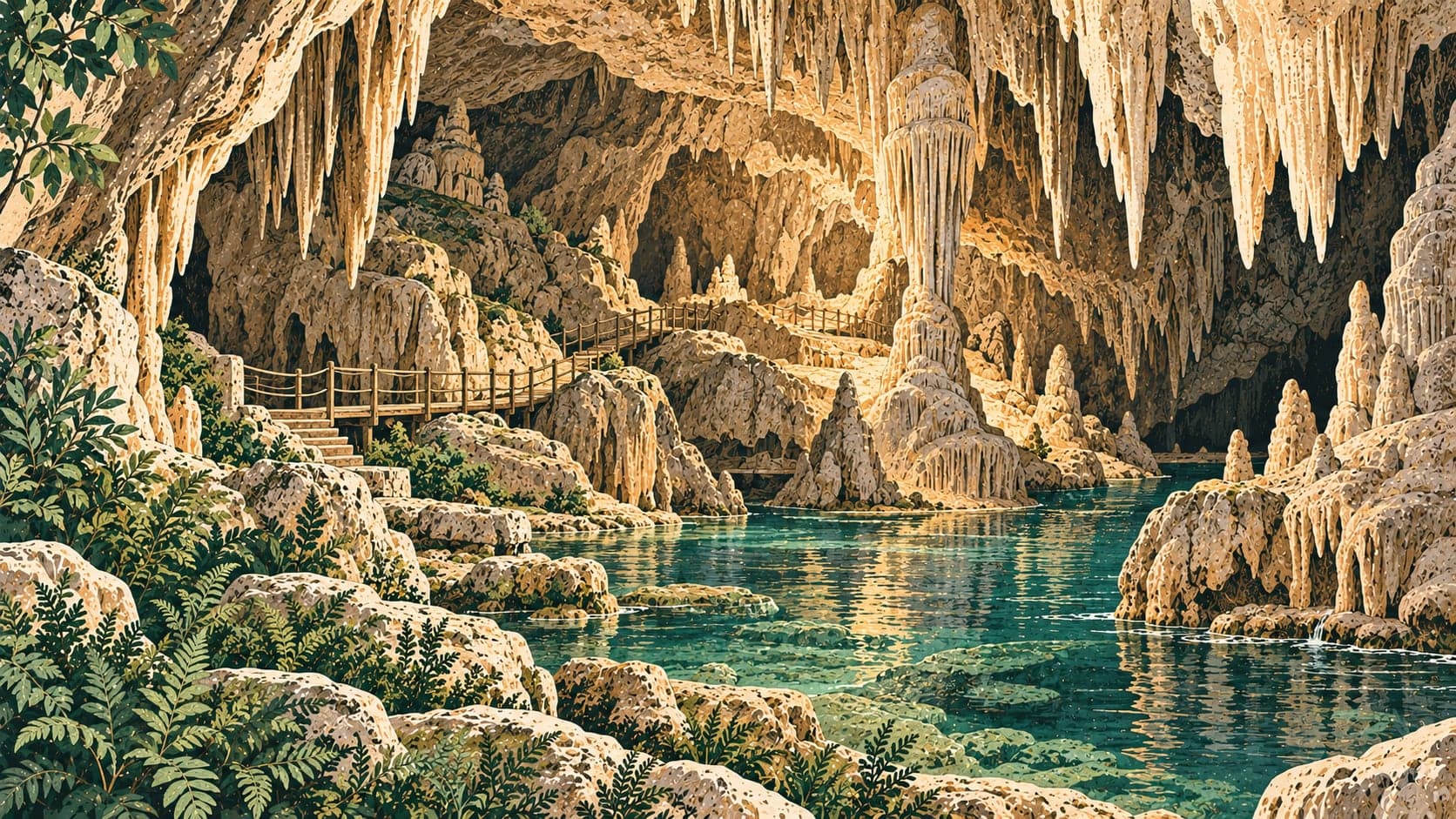 Illustration of Dupnisa Mağarası, Kırklareli