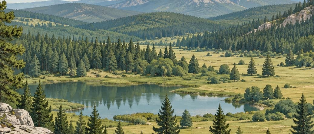 Illustration of Durasan Şah Nature Park, Ankara