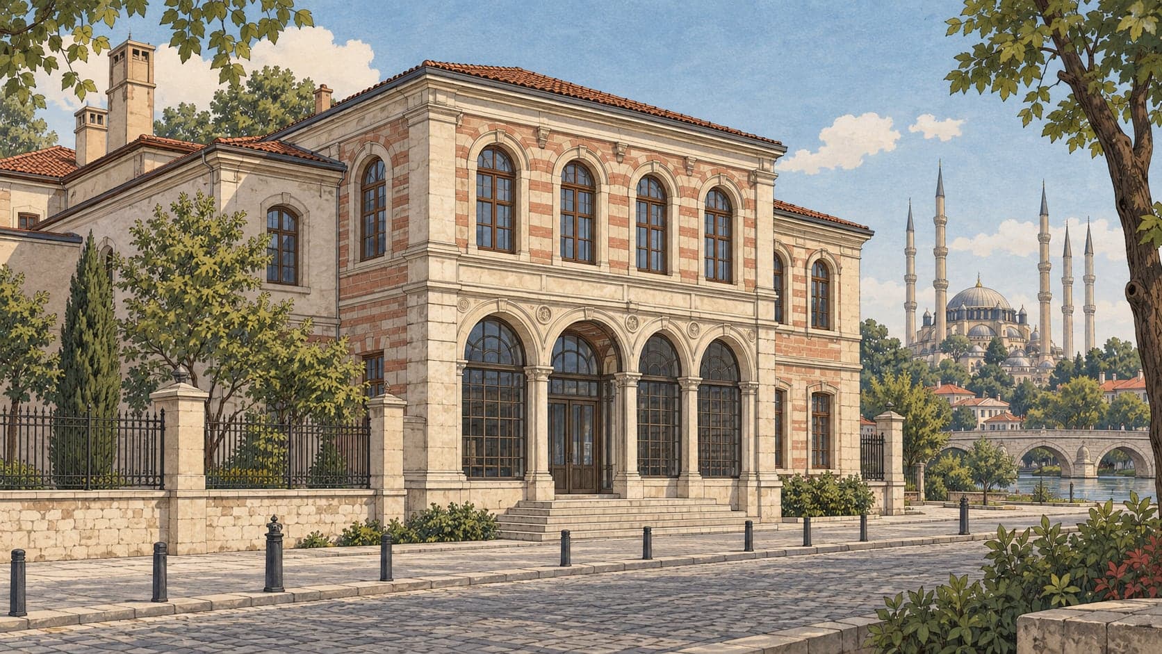 Illustration of Edirne City Memory Museum, Edirne