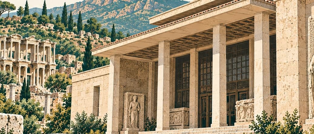 Illustration of Efes Müzesi, İzmir