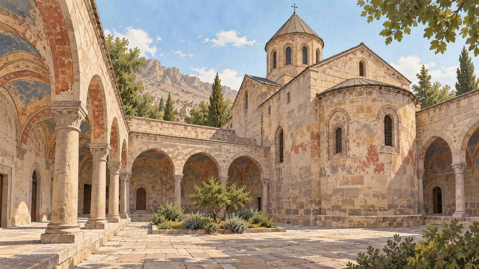Illustration of Armenian Church, Niğde