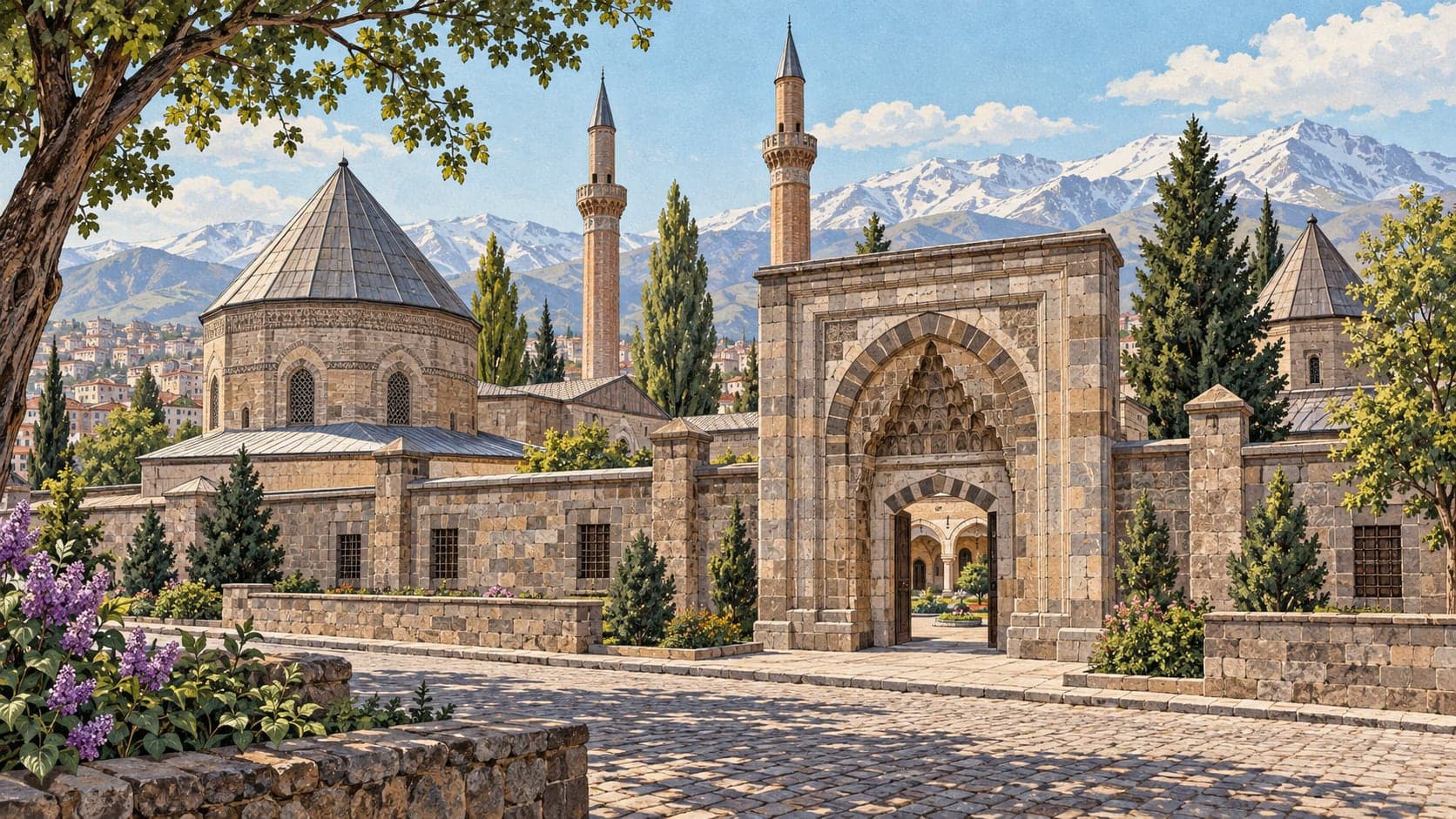 Illustration of Erzurum Foundation Works Museum, Erzurum