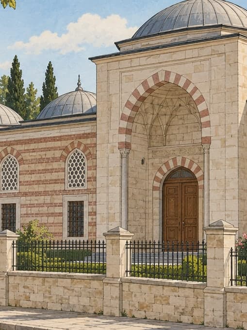 Illustration of Fatih Sultan Mehmet Museum, Edirne